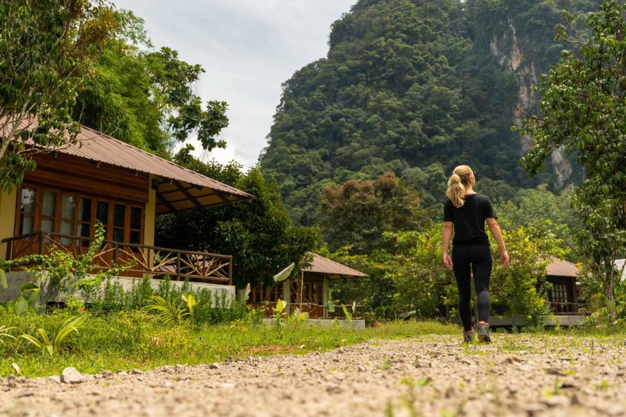 Monkey Mansion - Jungalows & Tours Khao Sok National Park Экстерьер фото