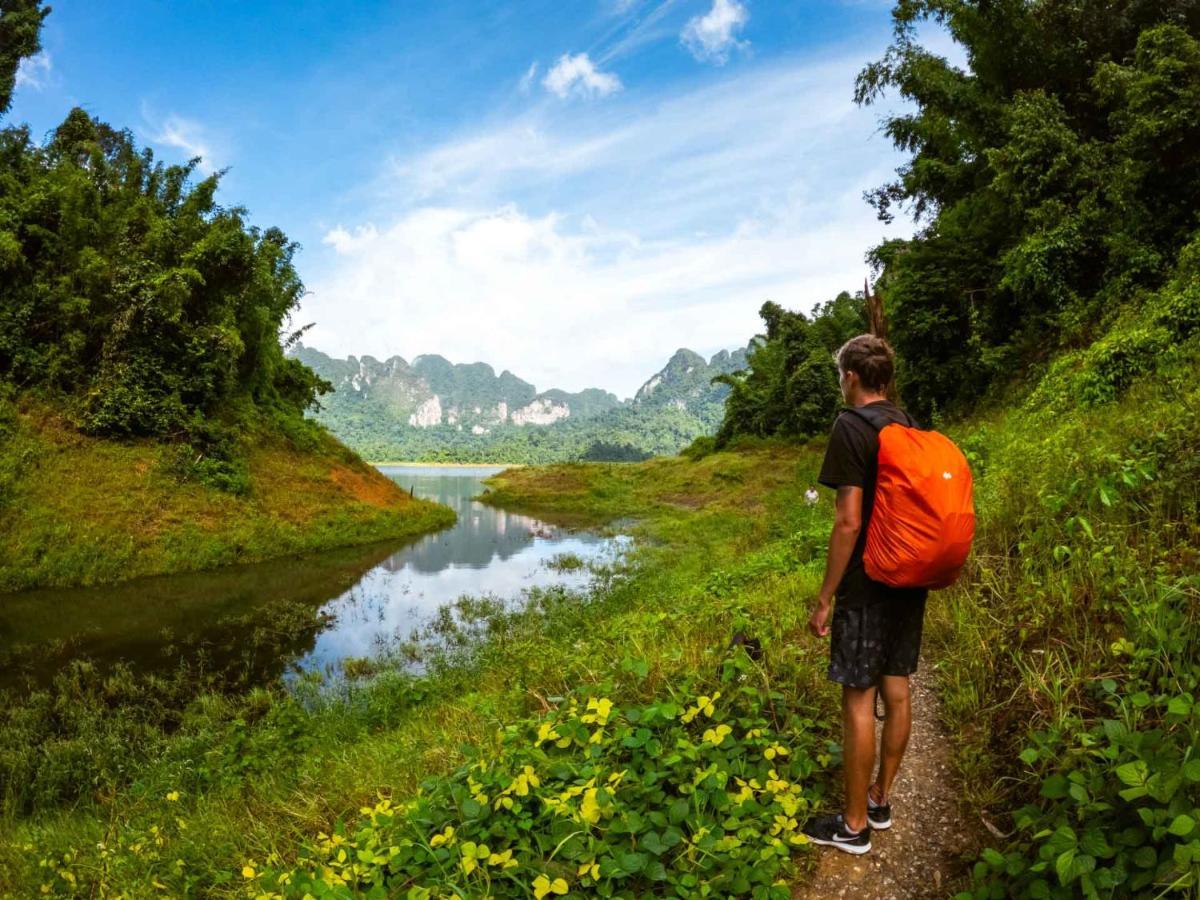Monkey Mansion - Jungalows & Tours Khao Sok National Park Экстерьер фото