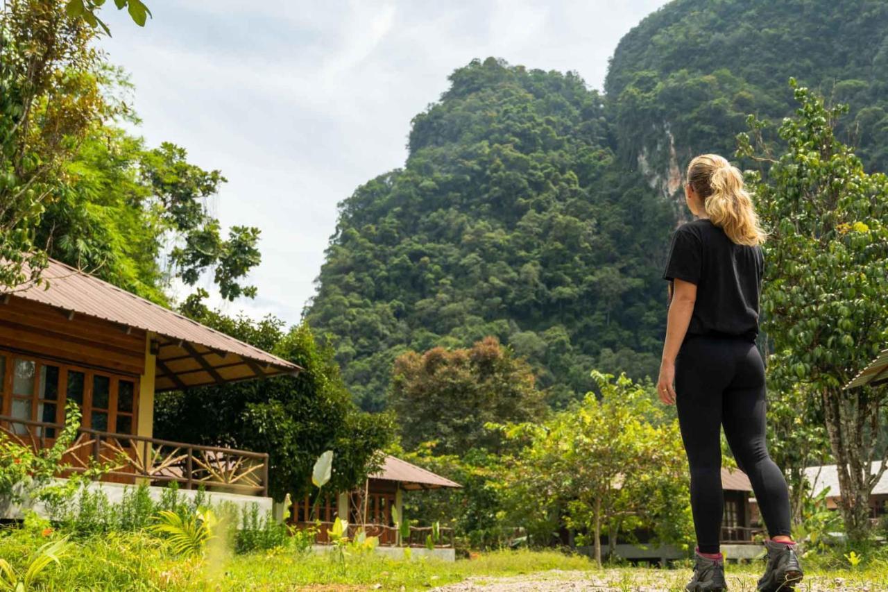 Monkey Mansion - Jungalows & Tours Khao Sok National Park Экстерьер фото